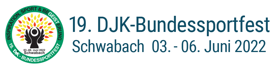 Logo 19. DJK-Bundessportfest in Schwabach